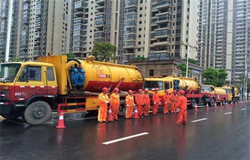 泰来市政管道清淤